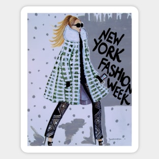 New York Fashion Week Sticker